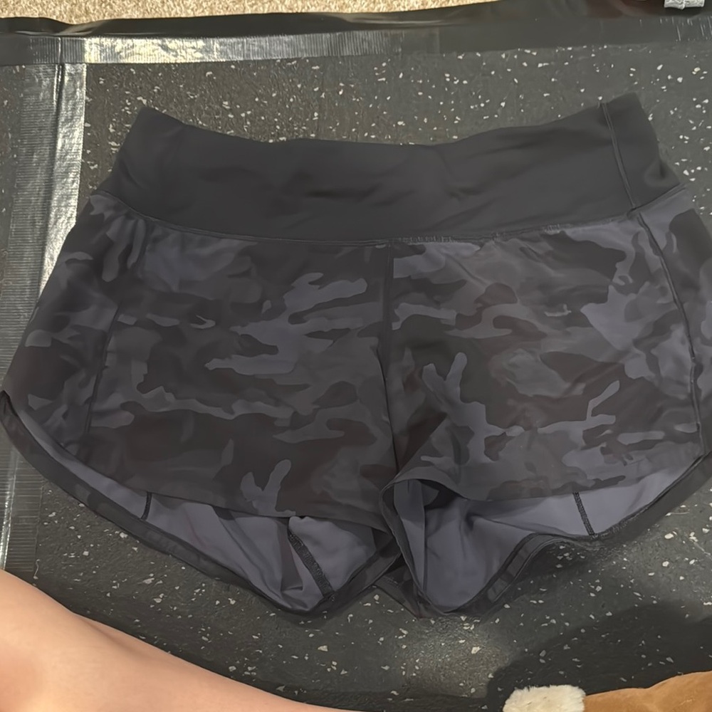 lululemon athletica Dark Camo Athletic Shorts